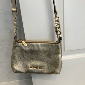 Michael Kors Metallic gold Small crossbody Handbag